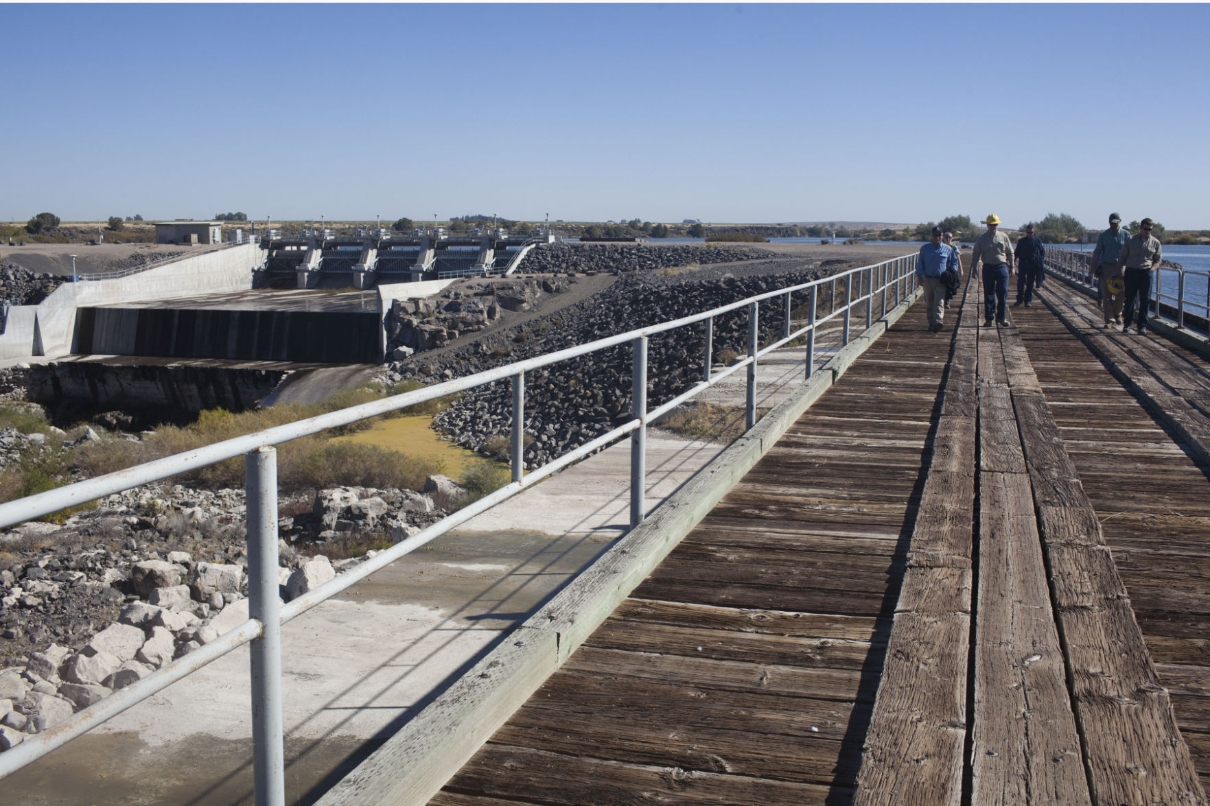 Milner Dam Inspection